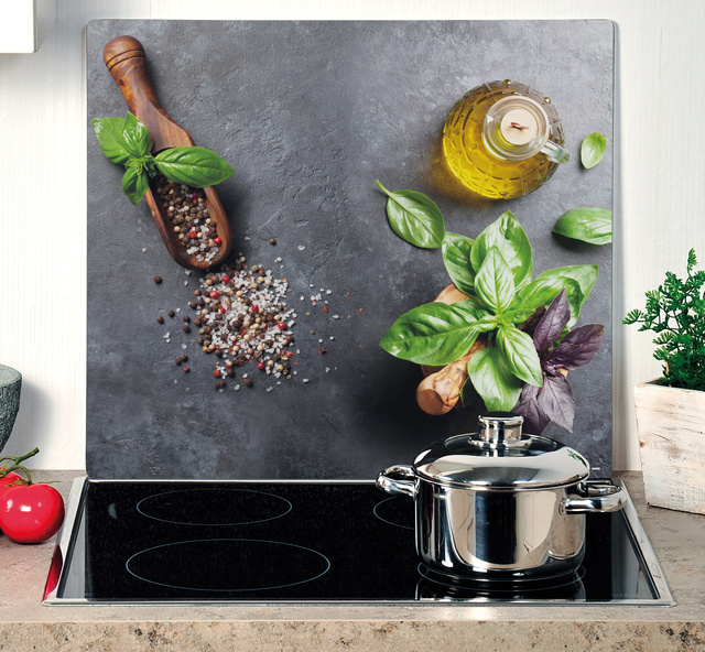 Plita protectie de sticla, 56 x 50 cm, Kesper, BUSUIOC