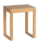 Scaun de baie BAMBOO, bambus, Wenko