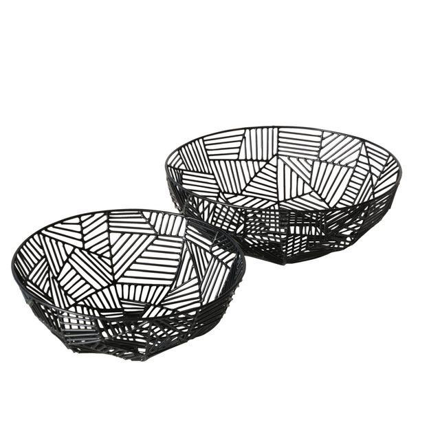 Boluri decorative metalice GRAPHINA, 2 buc Ø 25-30 cm