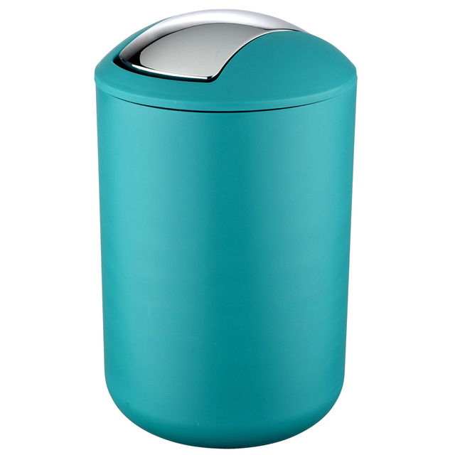 Coș de gunoi BRASIL, 6,5 l, WENKO, turcoaz