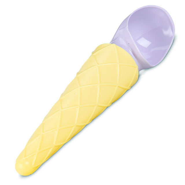 Set de servire pentru inghetata pentru 4 persoane