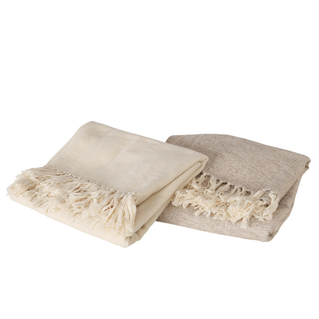 Pătură din bumbac Bonneh, 170 x 140 cm