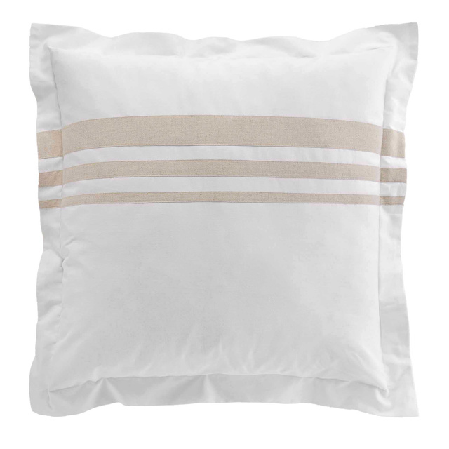 Set lenjerie de pat cu dungi decorative MARGAUX , 240 x 220 cm