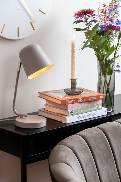 Lampă de birou metalică ENCANTAR, înălțime 38,5 cm