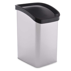 Coș de gunoi cu capac rabatabil, 23 litri