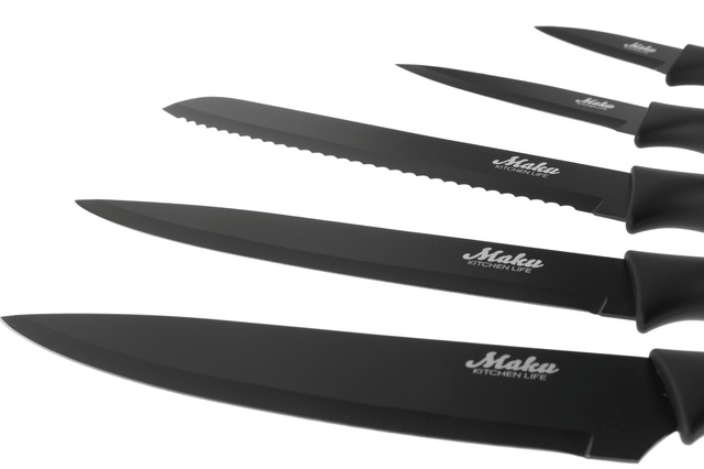 Cuțite din oțel inoxidabil, set de 5.