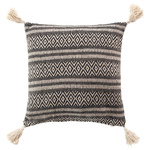 Perna decorativa pentru living JOLY, cu ciucuri, 40 x 40 cm