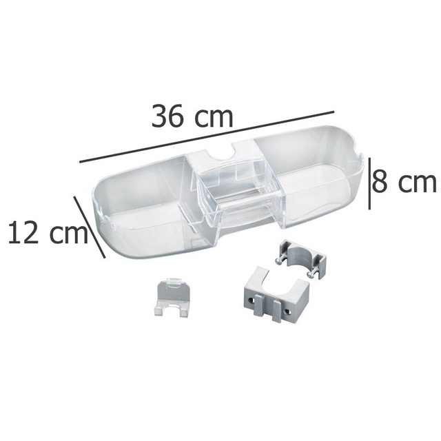 Raft de baie pentru duș CADDY Premium montat pe bara de duș, WENKO