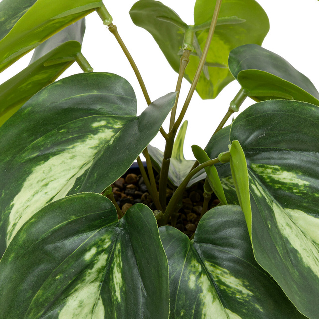 Planta artificiala epipremnum SOLEYA in ghiveci ceramica, 30 cm