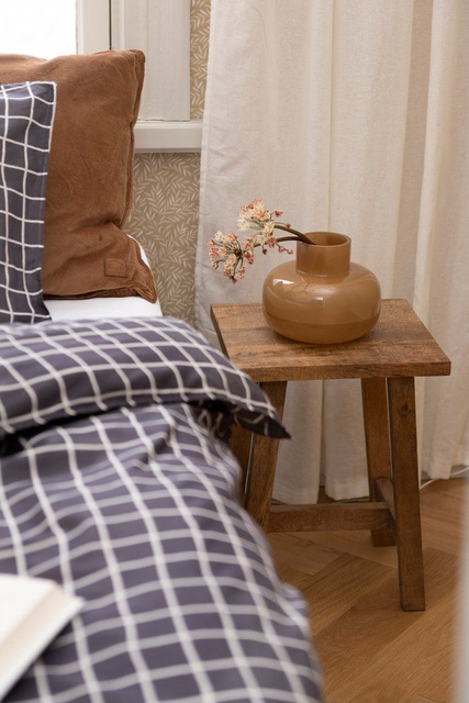 Vază decorativă din sticlă colorată ILMA, 16 cm