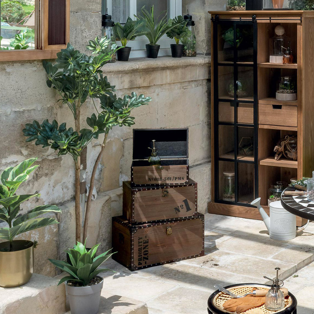 Pulverizator de sticla vintage, Ø 8 x 16 cm