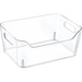 Organizator din plastic transparent, 3 l