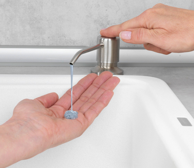 Dozator sapun incastrat MONTI, 400 ml, WENKO