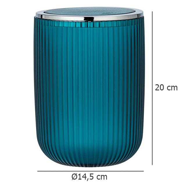 Coș de baie AGROPOLI cu capac rotativ, S, mare, WENKO