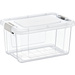 Cutie de depozitare transparenta, 22 x 15 x 12 cm