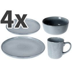 Set vesela MANHATTAN pentru 4 persoane