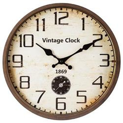 Ceas de perete vintage, Ø 30 cm, indicator
