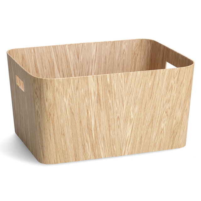 Cutie din carton durabil WOOD, 39,5 x 30,5 x 20 cm