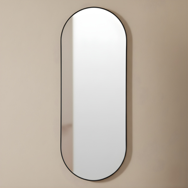 Oglindă decorativă suspendată ALVA, 80 x 30 cm