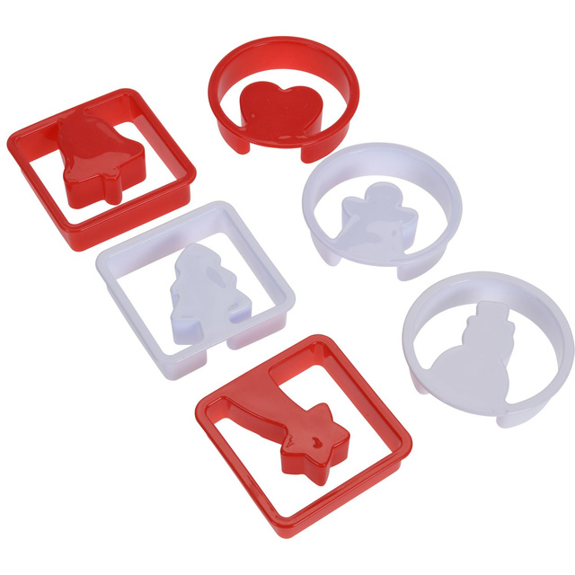 Forme pentru prăjituri de Crăciun, 12 bucăți