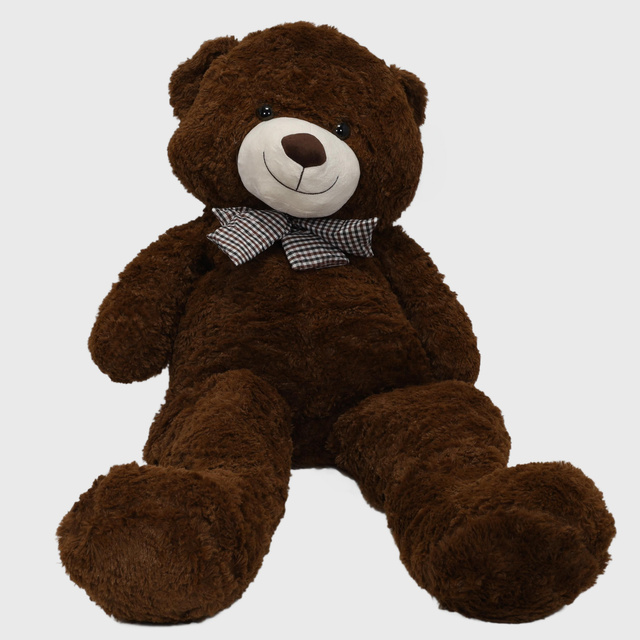 Urs mare cu fundiță TETI, 120 cm