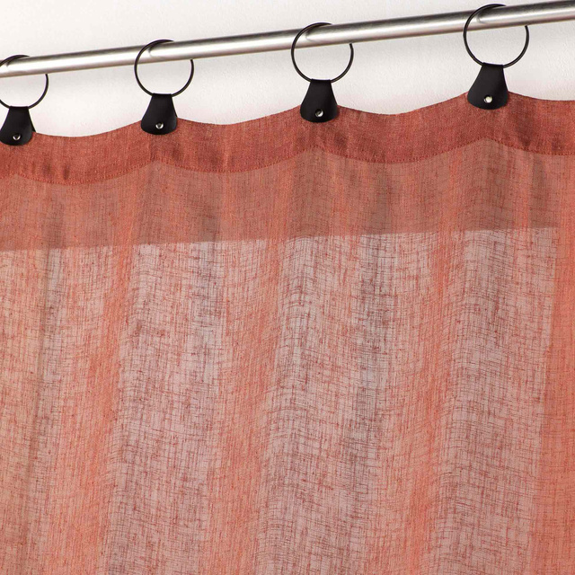 Perdea din plasă LINKA cu ochiuri metalice, 140 x 240 cm