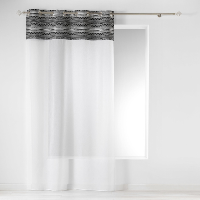 Perdea TAORA cu inele, 140 x 240 cm