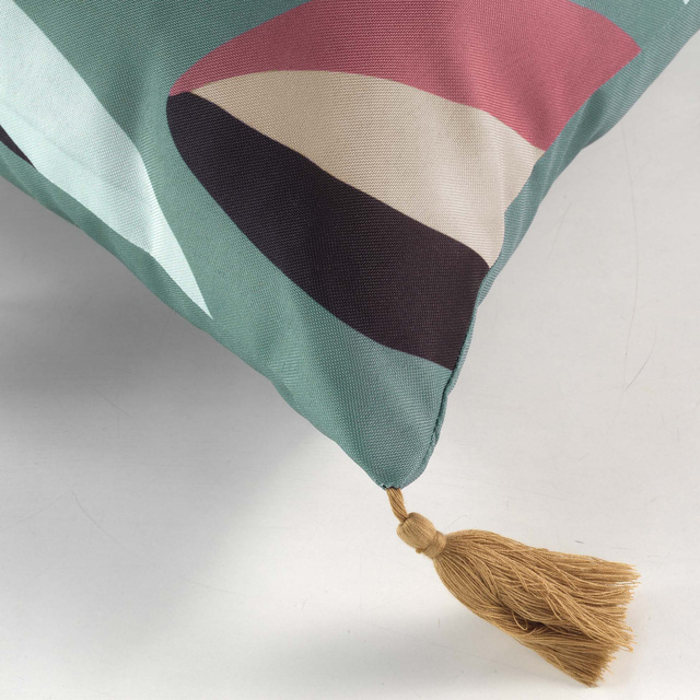 Perna decorativa cu ciucuri LAVINIA, 40 x 40 cm