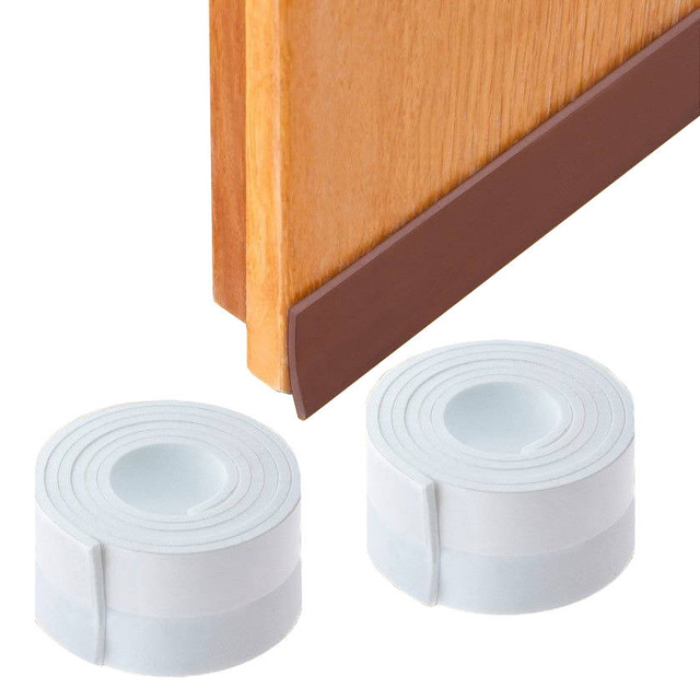 Garnitura ușă 100 x 3,5 cm, 2 bucăți, alb