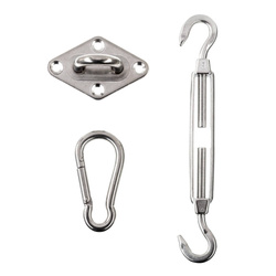 Set montaj pentru copertina de gradina Curacao, 3 buc