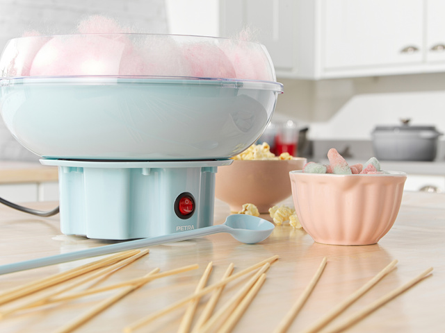 Mașină de vată de zahăr PETRA, 400 W, Ø 27 cm
