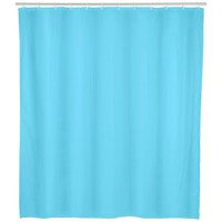 Perdă de duș albastră, PEVA, 120x200 cm, Allstar