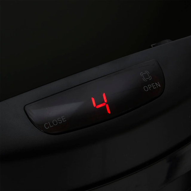 Coș de gunoi automat din inox, cu senzor, 42 l