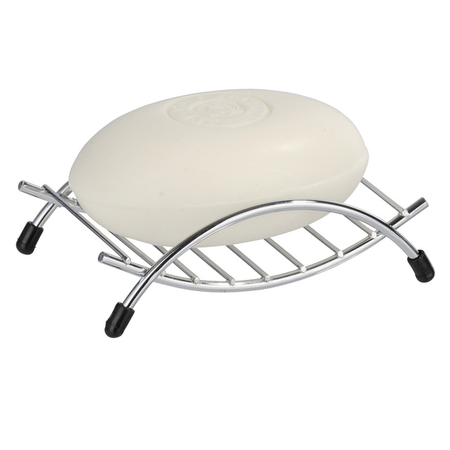 Savoniera PALERMO , Argintiu, 11x7.5x4 cm, WENKO