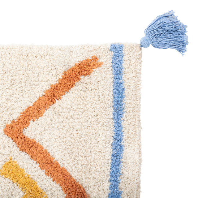 Covor etnic MARRAKECH, bumbac tuftat, 120 x 170 cm