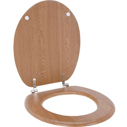 Capac pentru toaleta din MDF, model lemn