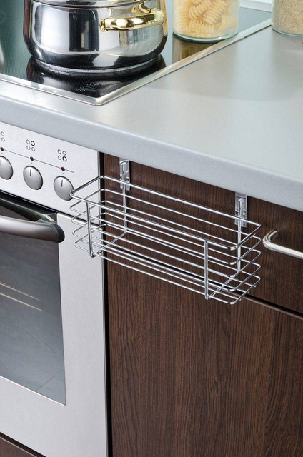 Coș multifuncțional pentru depozitare, WENKO, argintiu