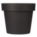 Ghiveci cu auto-udare, plastic, antracit