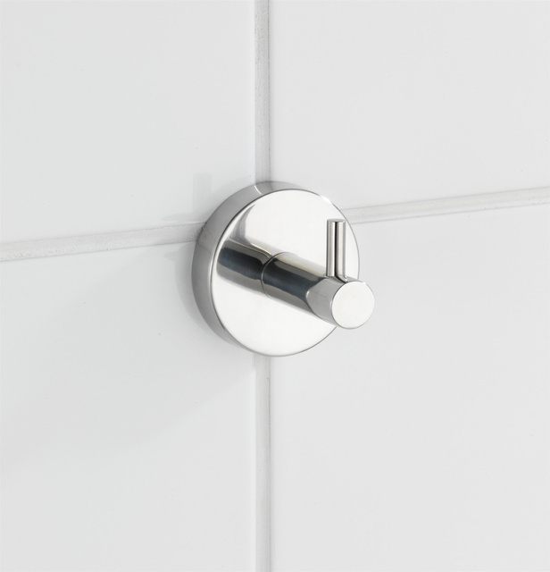 Suport pentru prosoape BOSIO SHINE, WENKO, argintiu strălucitor