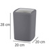 Coș de gunoi BARCELONA, Antracit, 8,5 L, WENKO