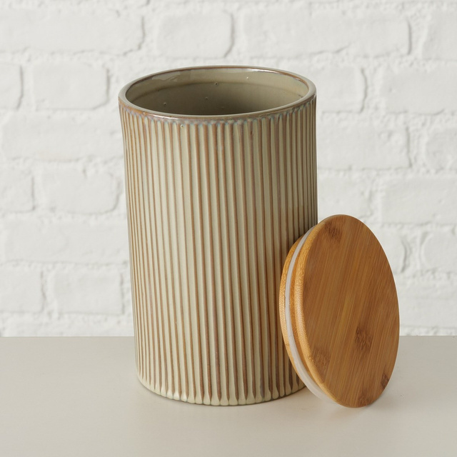 Recipiente pentru alimente din portelan Marony, capac ermetic din silicon, set 2 bucati