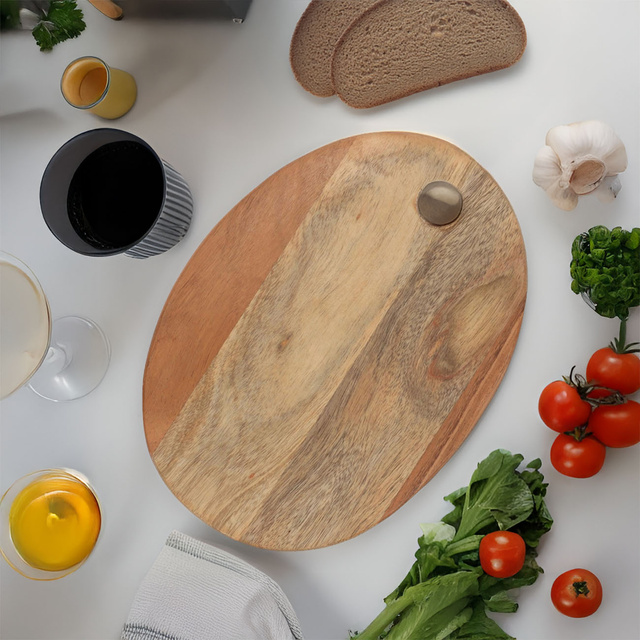 Tocator, lemn de salcam, 19 x 26 cm