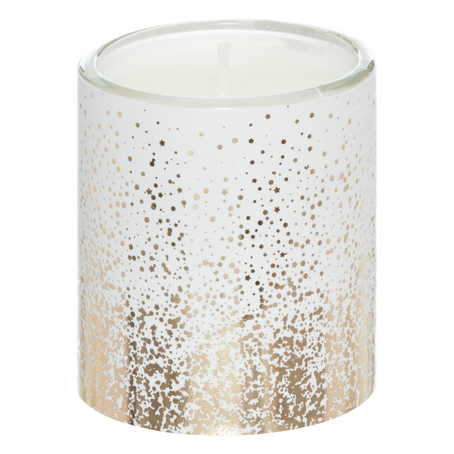 Lumanari parfumate cu decoratiuni aurii, 3 bucati