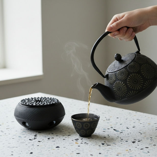 Încălzitor din fontă HOSHI, Ø 15 cm