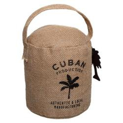 Stopper de ușă decorativ CUBA, pânză, bej, 15 x 17 cm