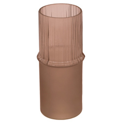 Vază din sticlă tub MATTE, Ø 10,8 x 25 cm