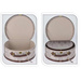 Set de cutii decorative în formă de valiză, 2 buc.