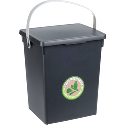 Recipient pentru deșeuri organice din plastic reciclat, 5,5 l