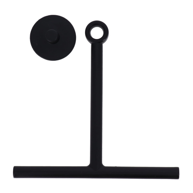 Răzuitor de baie cu ventuză, 22,5 x 21,9 cm