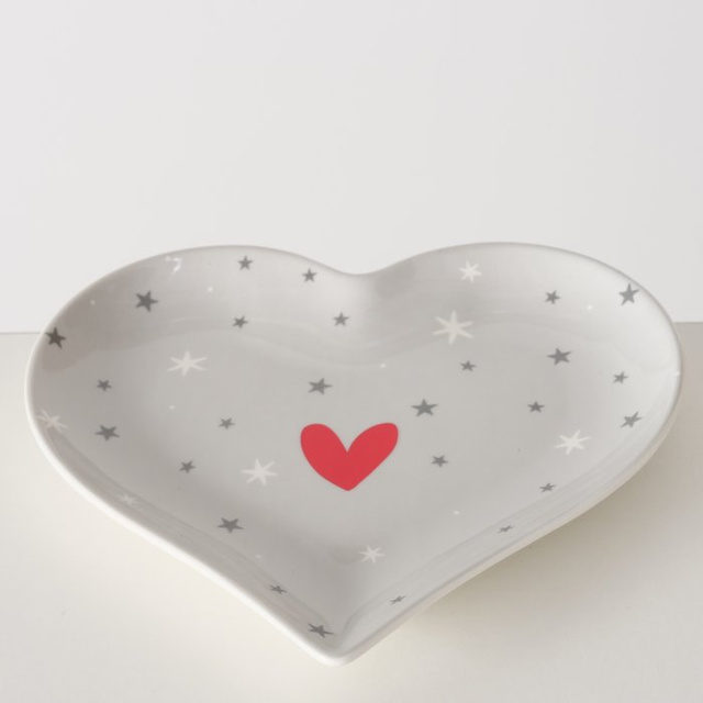 Vas ceramic în formă de inimă ANELLA